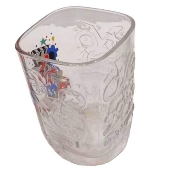 Vintage McDonald's Robin Batman Mug 1995 & Mickey Mouse Glass 2000 Clear Glass - Picture 9 of 12